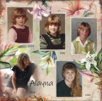 Alayna School Years and Today