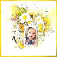 Scrapbook of the Week - You are my sunshine.