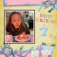 SIENNA 7th BIRTHDAY