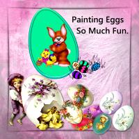Panted Eggs