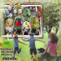 Painted Eggs 25