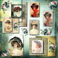 Ladies always wear a hat!!