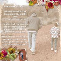 Out for a Walk with Papa