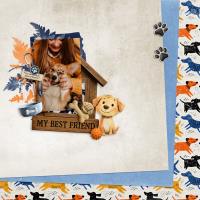 Most Recent Upload - My best friend - mini kit for Oscraps 