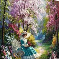 Most Recent Upload - Lady Relaxing in the Garden