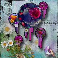 Most Recent Upload - Flowers in Circles. 