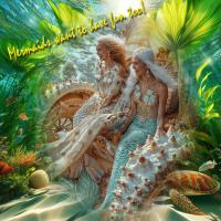 MERMAIDS HAVING FUN