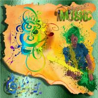 Yellow Blue & Green