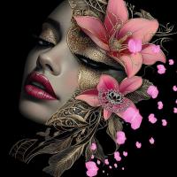 A VISION INPINK & GOLD