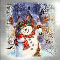 Most Recent Upload - Happy Snowman