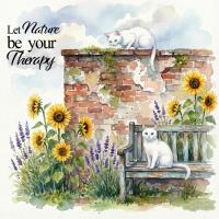 Most Recent Upload - BRICK WALL WITH CAT