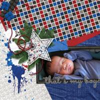 Most Recent Upload - 1st Scrap Page of Joseph