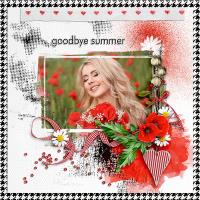  *Bidding summer farewell*